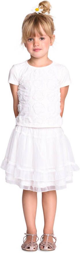 Room Seven Jersey t shirt tink voor meisjes wit