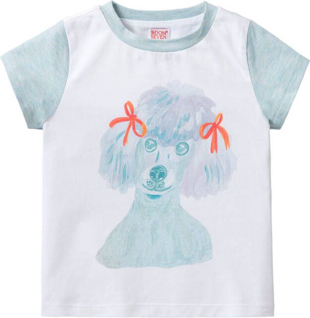 Room Seven Jersey t shirt tino voor meisjes wit
