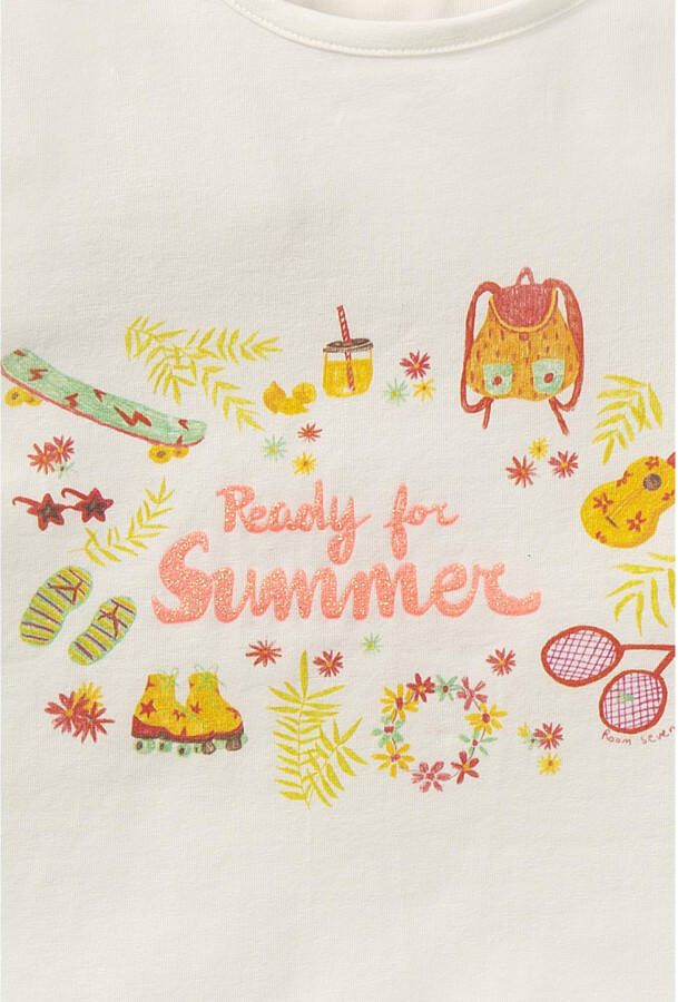 Room Seven Meisjes katoenen jersey t shirt tota