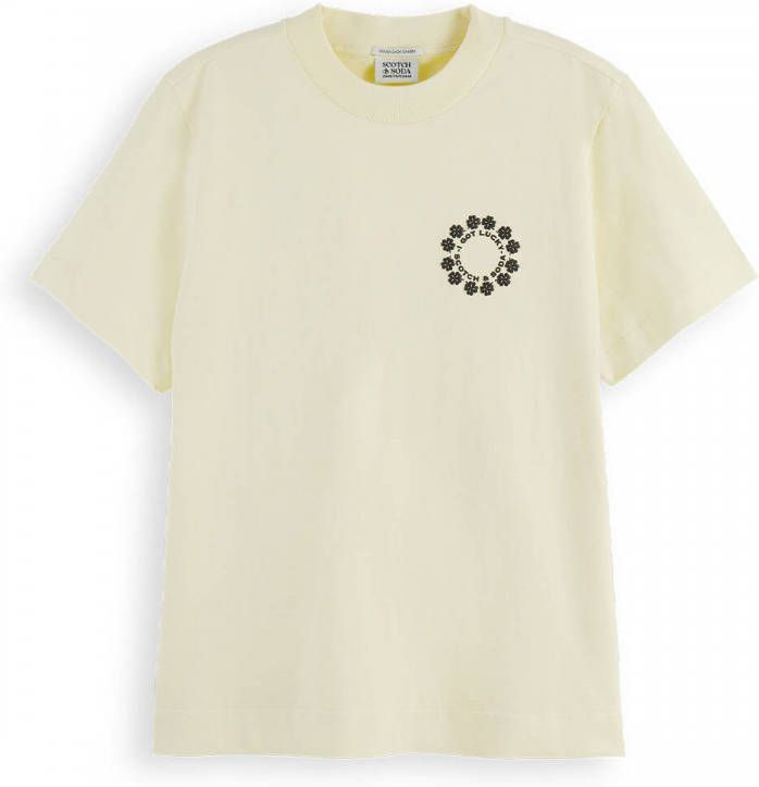 Scotch & Soda Relaxed fit T shirt van biologisch katoen