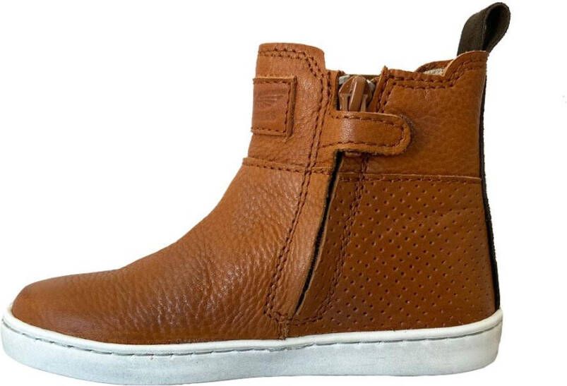 ShoesMe Bruine Laarsjes Urban Cognac