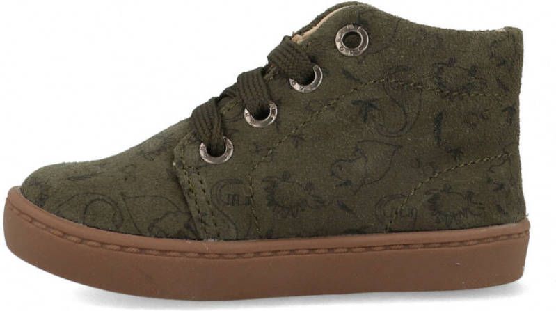 Shoesme FL21W001 F Green Print Baby schoenen