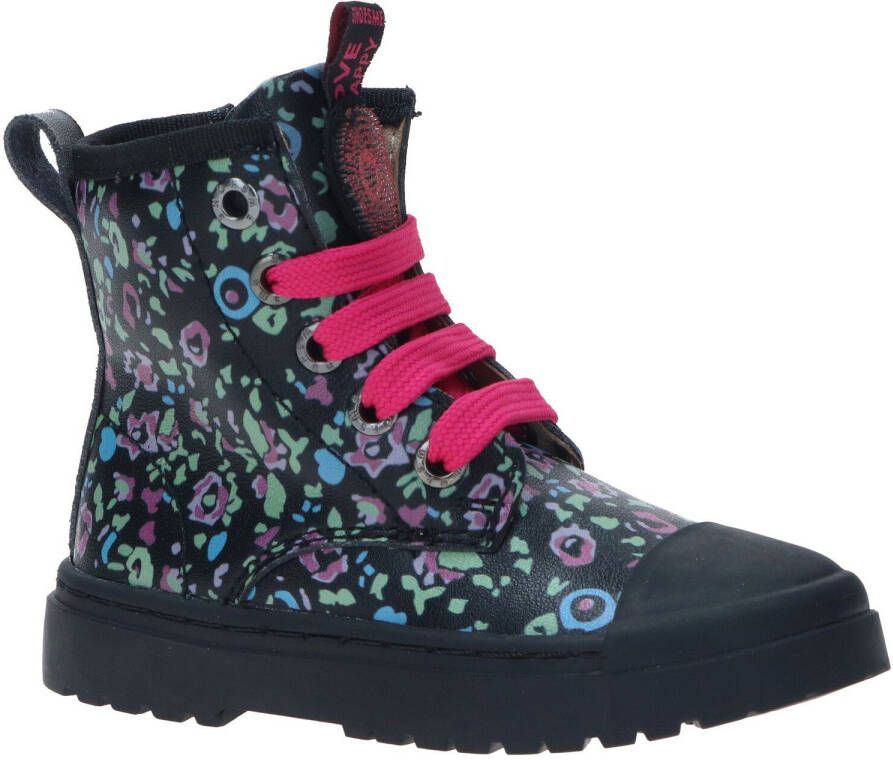 Shoesme Boots Biker SW21W011 D Zwart 27