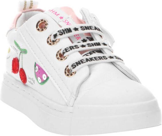 Shoesme SH21S002 F leren sneakers wit/multi