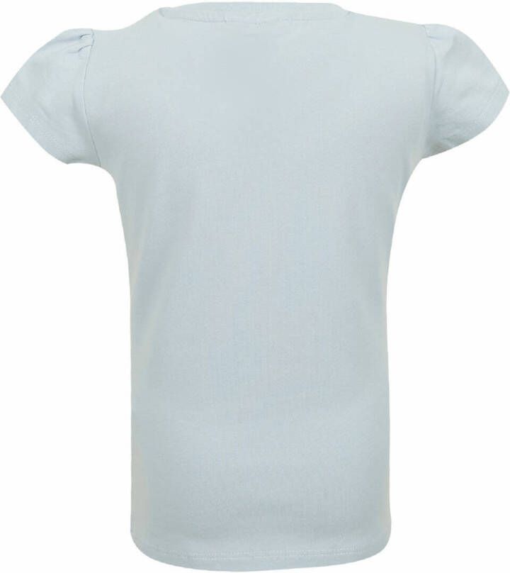 Someone ! Meisjes Shirt Korte Mouw -- Lichtblauw Katoen/elasthan