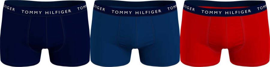 Boxershort met contrastkleurige onderbroekband(set, Set van 3 )