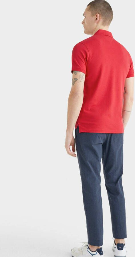 Tommy Hilfiger 1985 Slim Fit Polo shirt Korte mouw rood