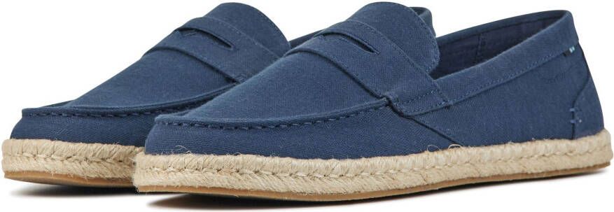 TOMS Heren leren heren espadrilles stanford rope sue