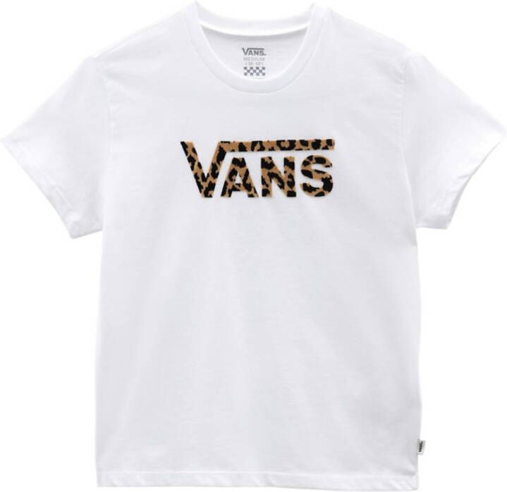 Vans T shirt kid leopard flying v vn0a7rt4wht