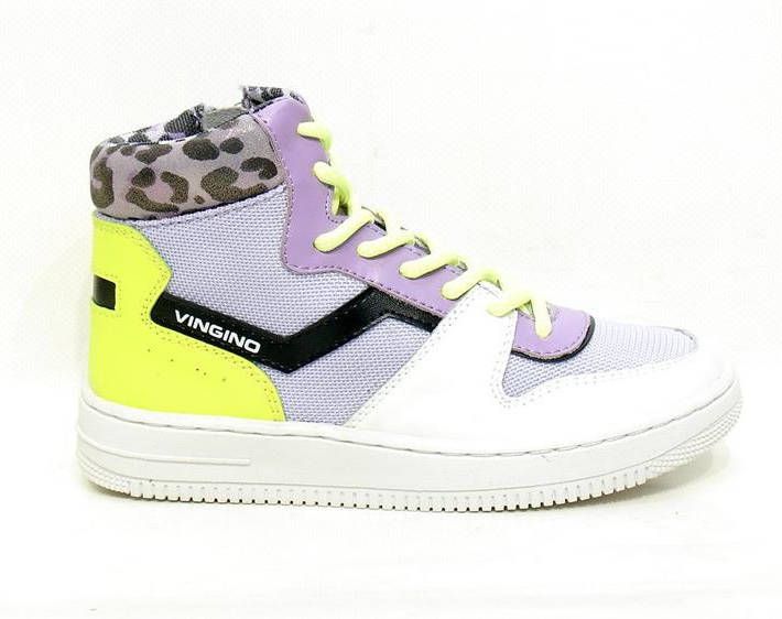 Vingino Senne Mid Veterboot Meisjes Paars