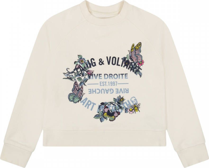 Zadig & Voltaire Gebroken Wit Sweater X15344