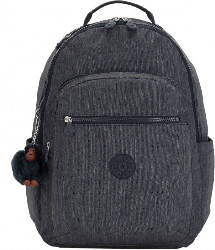 Kipling Seoul Rugzak marine navy backpack