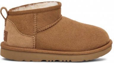 Ugg Classic Ultra korte laars voor Grote Kinderen in Brown,, Leder