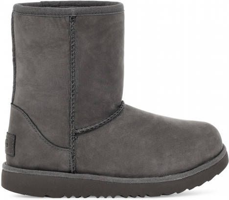 Ugg Classic Weather Short laarzen voor Grote Kinderen in Grey,, Leder