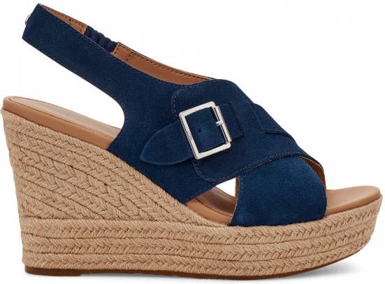 Ugg Claudeene Sandales voor Dames in Navy Suede