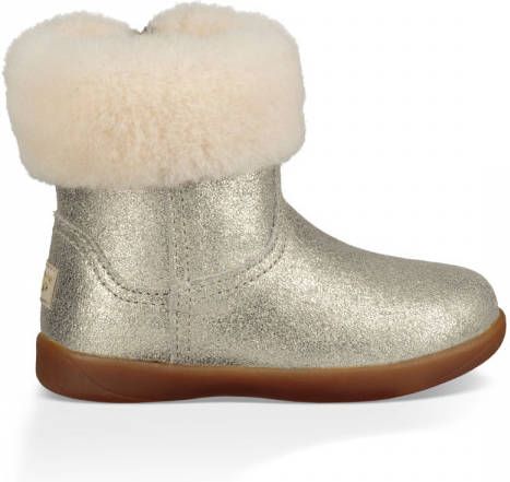 Ugg Jorie II Metallic Casuallaarzen voor Kinderen in Gold,, Suede
