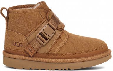 Ugg Neumel Snapback laars voor Grote Kinderen in Brown,, Leder