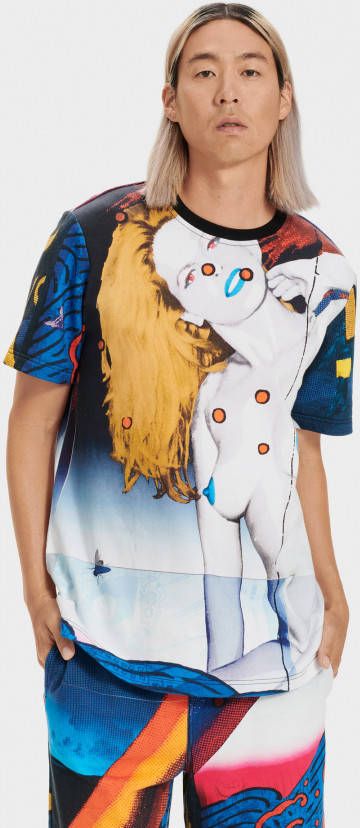 Ugg x Yokoo Tadanori T shirts voor Heren in Blue