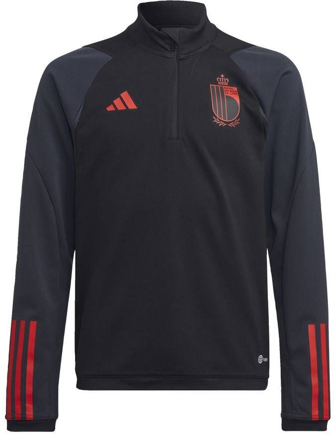 Adidas Kids adidas België Trainingstrui 2022 2024 Kids Zwart Rood