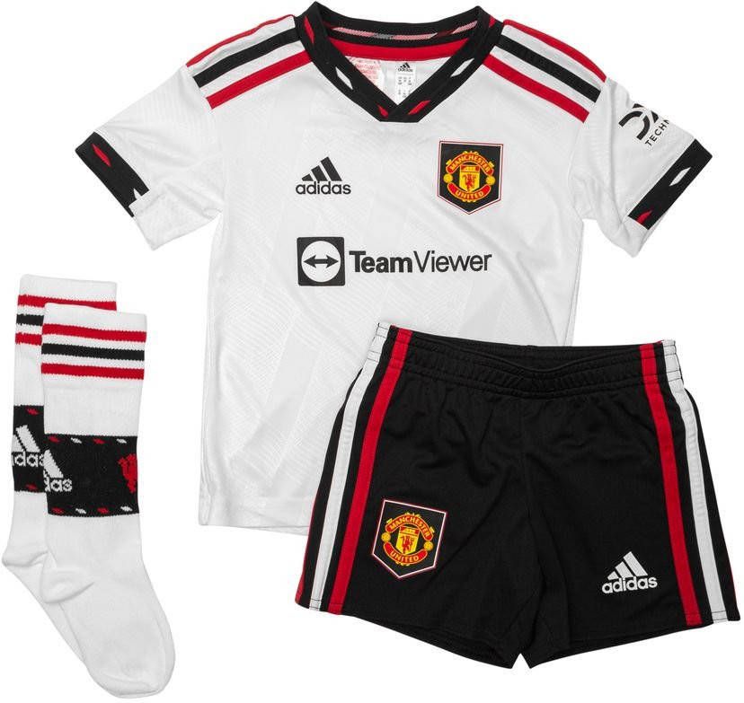 adidas Manchester United Uitshirt 2022/23 Mini Kit Kinderen