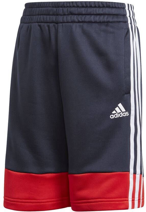 adidas Shorts 3 Stripes Aeroready Navy/Wit/Rood Kinderen