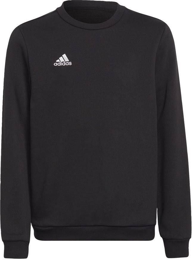 Adidas Kids adidas Entrada 22 Crew Sweater Kids Zwart Wit