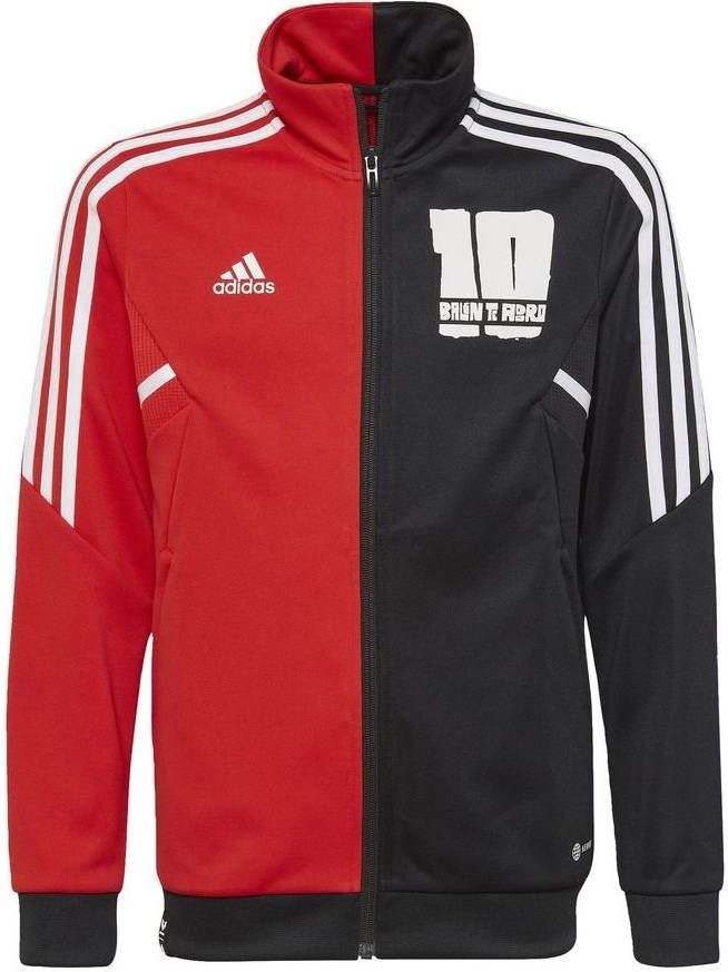 adidas Trainingsjas Messi Balon te Adoro Zwart/Rood Kinderen