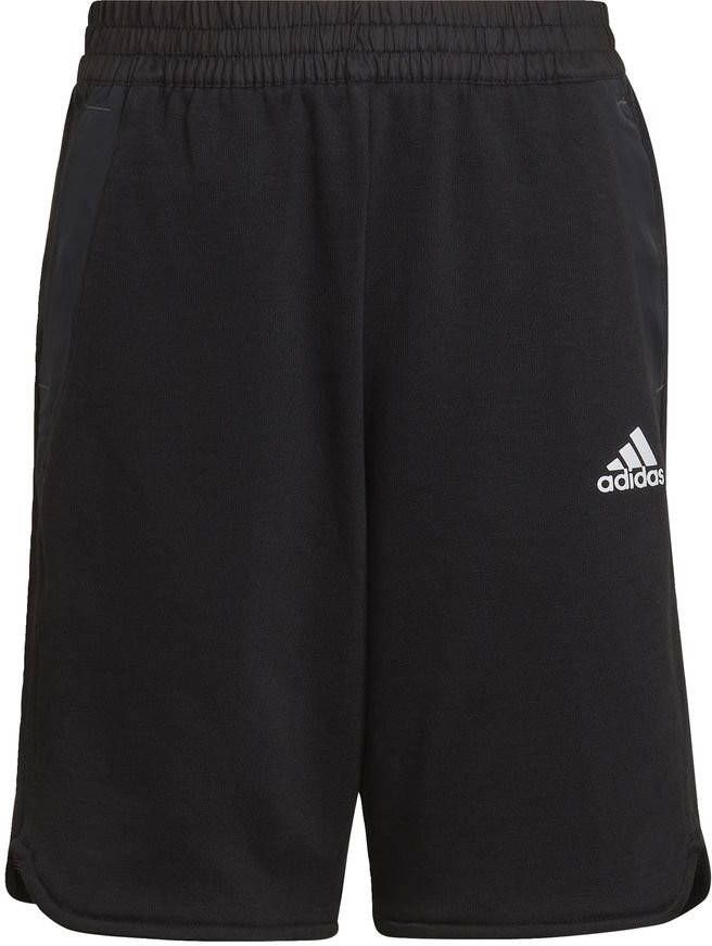 adidas Trainingsshorts Designed for Gameday Zwart/Wit Kinderen