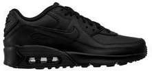 Nike Air Max 90 Leather Sneakers Kinderen Black/Black/White/Black Kind