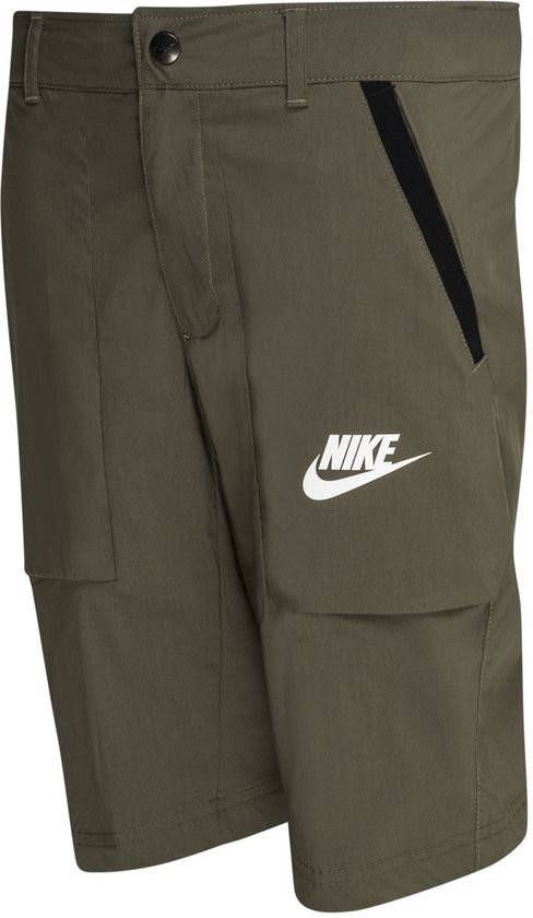 Nike Cargo Shorts NSW Groen/Wit Kinderen