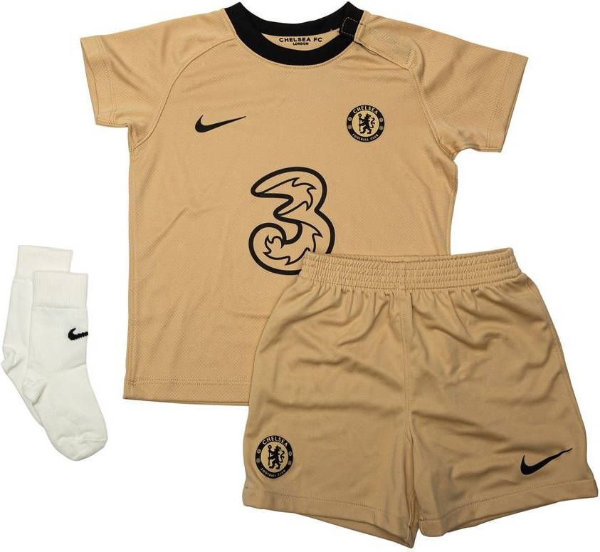 Nike Chelsea FC 2022/23 Derde Voetbaltenue voor baby's/peuters Bruin
