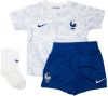 Nike Frankrijk 2022/23 Uit Voetbaltenue voor baby's/peuters Wit online kopen