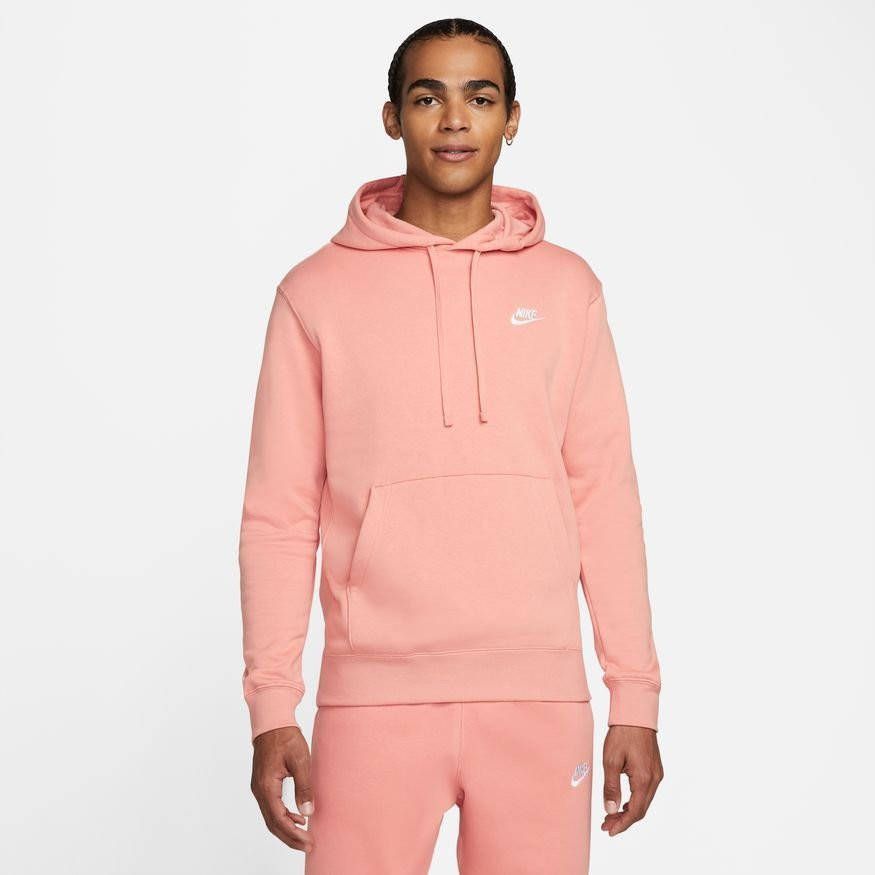 Nike Foundation Overhead Hoodie Heren Light Madder Root/Light Madder Root/White Heren