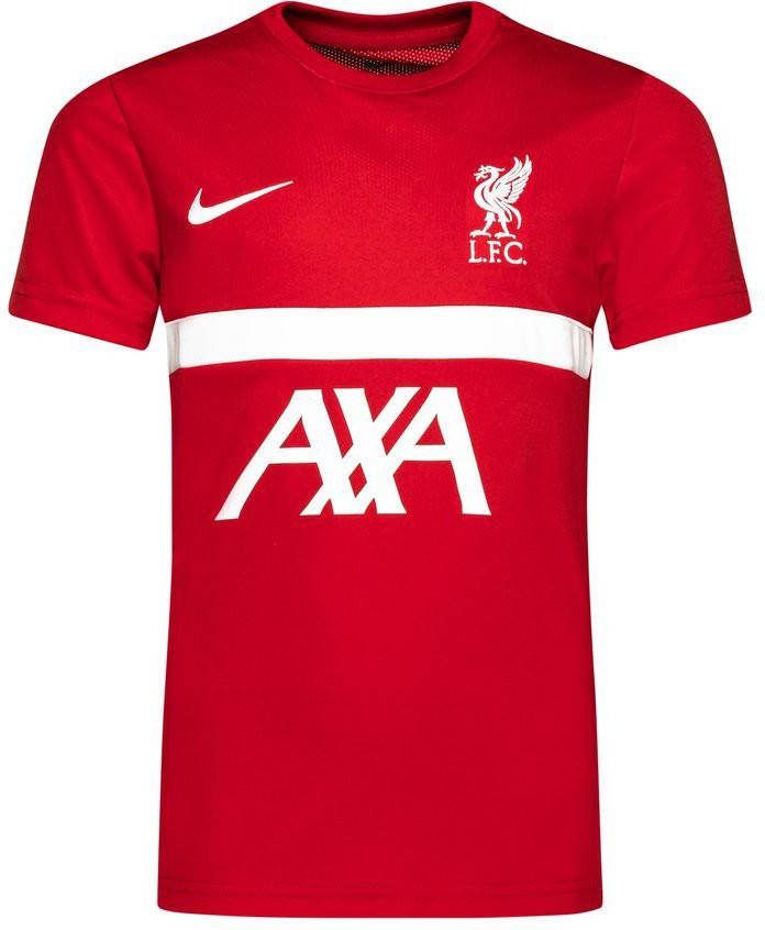 Nike Kids Liverpool FC Academy Pro Nike voetbaltop met Dri FIT en korte mouwen voor kids Rood