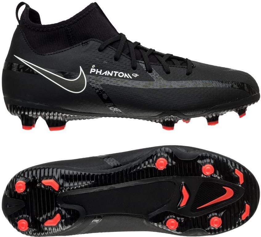 Nike Jr. Phantom GT2 Academy Dynamic Fit MG Voetbalschoenen voor kleuters/kids(meerdere ondergronden) Zwart online kopen