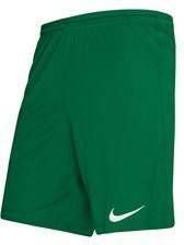 Nike Shorts Dry Park III Groen/Wit Kinderen