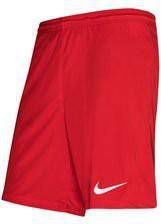 Nike Shorts Dry Park III Rood/Wit Kinderen