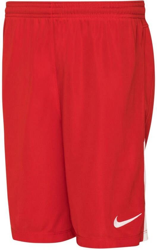 Nike Shorts League Knit II Dri FIT Rood/Wit Kinderen