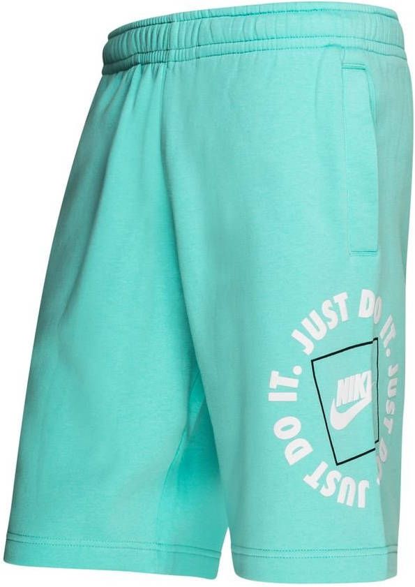 Nike Sportswear JDI Fleeceshorts voor heren Groen