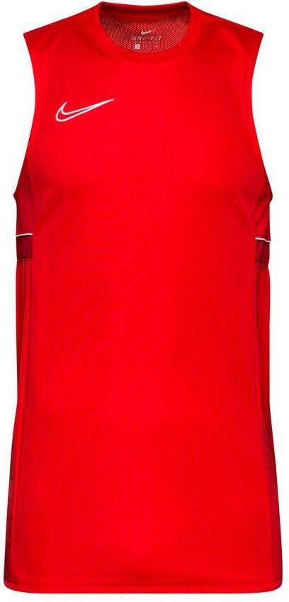 Nike Tank Top Dri FIT Academy 21 Rood/Wit Kinderen