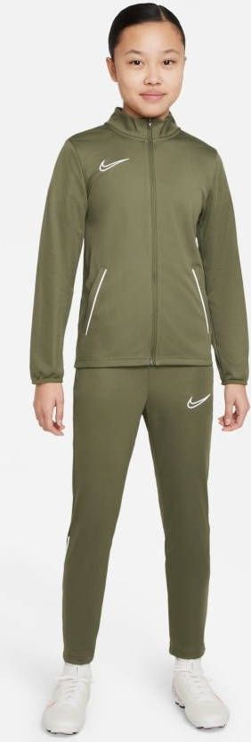 Nike Kids Nike Dri FIT Academy Knit voetbaltrainingspak voor kids Bruin