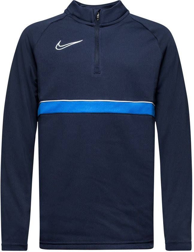 Nike Trainingsshirt Academy 21 Drill Top Navy/Wit/Blauw Kinderen