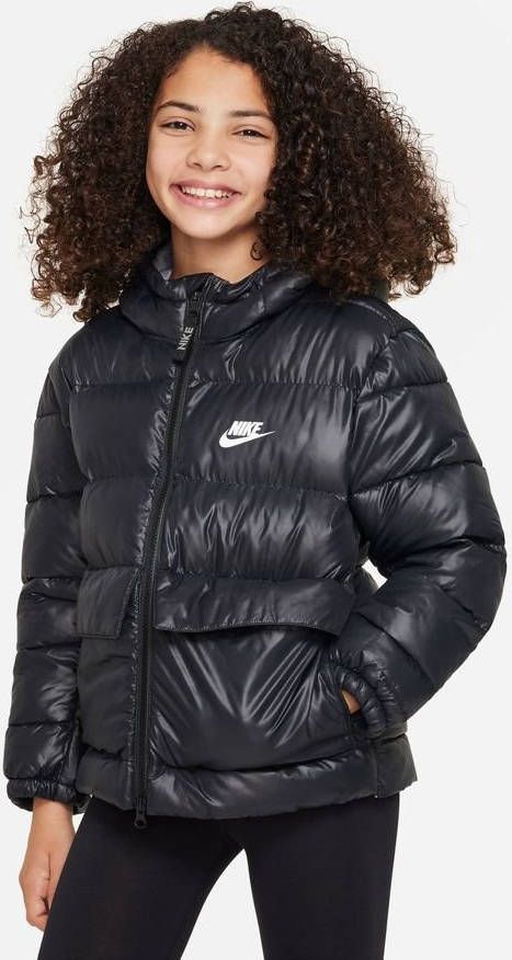 Nike Sportswear Therma FIT Kinderjack met isolatie Zwart
