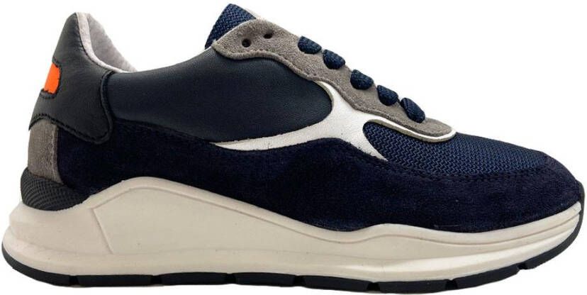 Gattino Blauwe Veterschoenen
