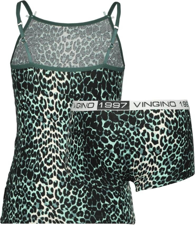 VINGINO Ondergoed set animal mint singlet