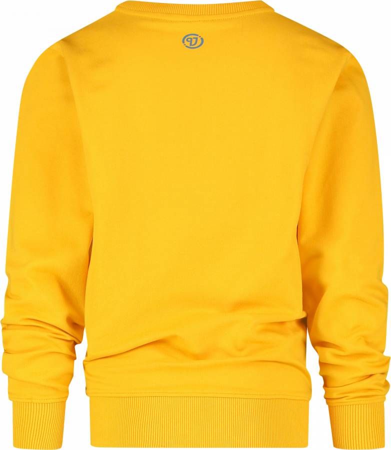 Vingino ! Jongens Sweater Maat 110 Oranje Katoen/elasthan