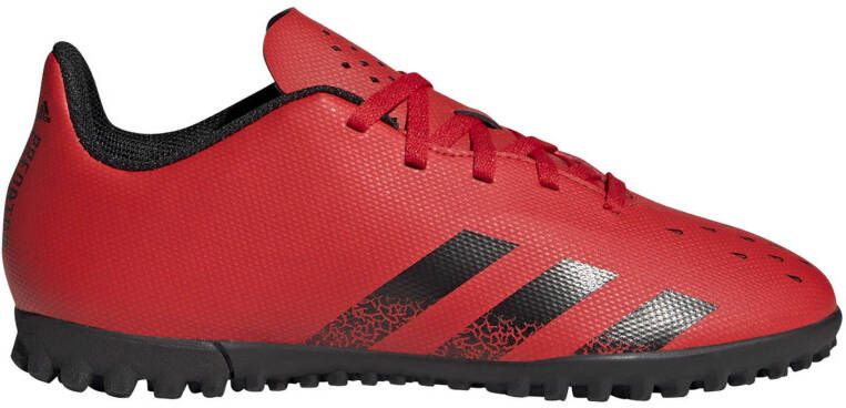 Adidas Performance Predator Freak.4 TF voetbalschoenen rood/zwart