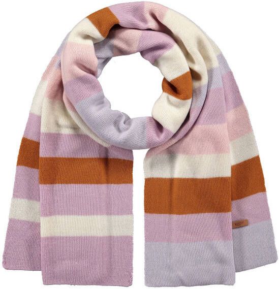 Barts Trory fijngebreide sjaal met streepprint 195 x 40 cm