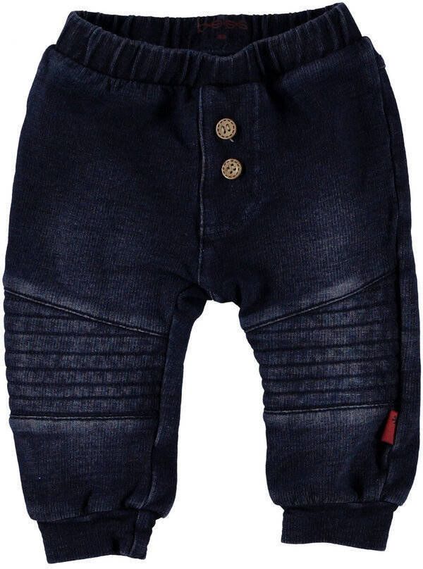 B*E*S*S B.E.S.S baby regular fit jog denim donkerblauw