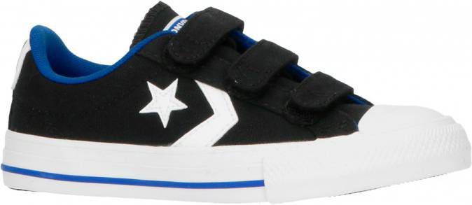 Converse Star Player 3V OX sneakers zwart/wit/blauw